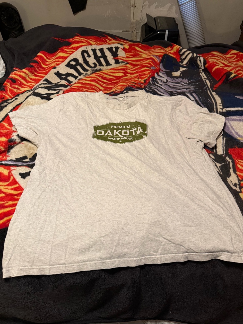 Dakota Premium Workwear Short Sleeve T-Shirt in Light Gray
